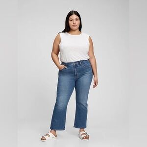 GAP High Rise Kick Fit Jeans